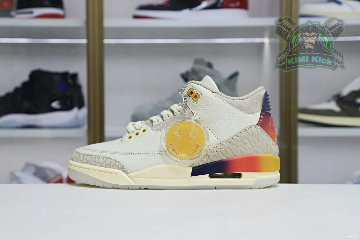 1st Kicks Jordan 1895 EasyMatch Air JBalvin Kimikick Jordan x 1112